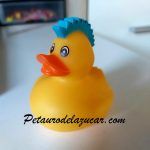 Patito de Goma Punk Azul petauro del azúcar