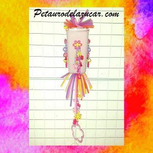 Juguete Contenedor Rosa Amarillo y Violeta Petauro del Azúcar