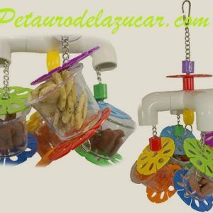 Juguete Cubito Cuadruple de Forrajeo petauro del azúcar