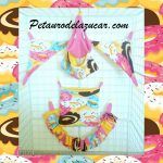 Set Tela Polar Donuts Petauro del Azúcar