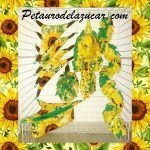Set Tela Polar Girasoles Petauro del Azúcar