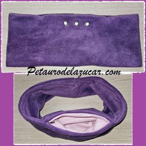 Bufanda de Vinculación Violeta Petauro del Azúcar