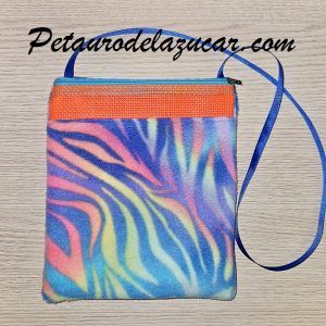Bolsa Vinculación Talla M Cebra Multicolor Petauro del Azúcar