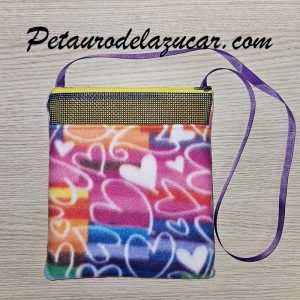 Bolsa Vinculación Talla M Corazones Petauro del Azúcar