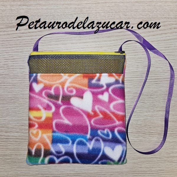 Bolsa Vinculación Talla M Corazones Petauro del Azúcar