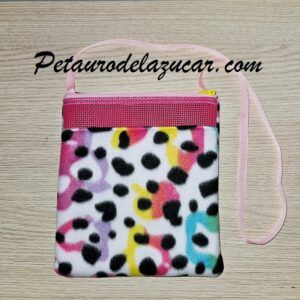 Bolsa de Vinculación Talla M Leopardo Multicolor Petauro del azúcar