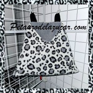 Cesta Esquinera Leopardo Gris Petauro del Azúcar