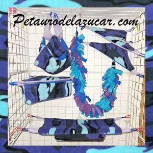Set Tela Polar Camuflaje (7 piezas) Petauro del Azúcar - Imagen 1