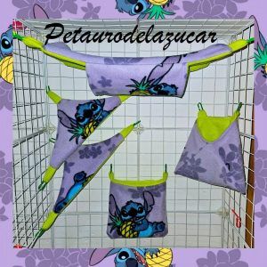 Set Tela Polar Stitch (5 piezas) Petauro del Azúcar