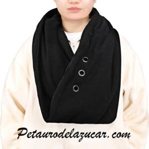 Bufanda de Vinculación Negro Petauro del Azúcar