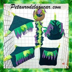 Set Tela Polar Forest (5 piezas) Petauro del Azúcar