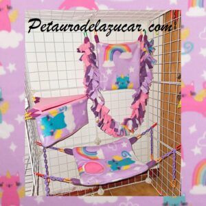 Set Tela Polar Gaticornio (5 piezas) Petauro del Azúcar
