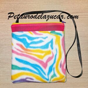 Bolsa de Vinculación Talla L Cebra Multicolor Petauro del Azúcar