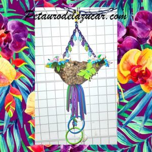 Juguete Corcho Talla M Azul, Verde y Violeta Petauro del Azúcar