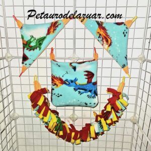 Set Dragones (4 piezas) Petauro del Azúcar