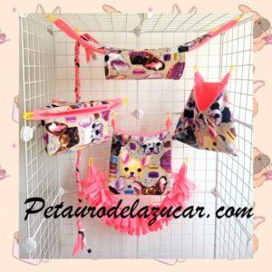 Set Tela Polar Frenchies (7 piezas) Petauro del Azúcar
