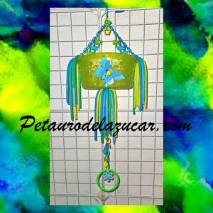 Juguete Cesta Amarilla Azul Verde petauro del azúcar