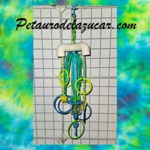 Juguete Tubería Azul Verde Amarillo Petauro del Azúcar