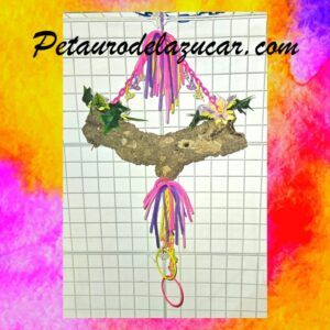 Juguete Corcho Talla L Rosa Violeta Amarillo Petauro del Azúcar