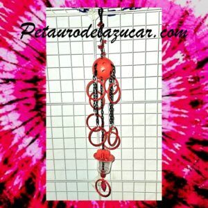 Juguete Bola M Rojo y Negro petauros del azúcar