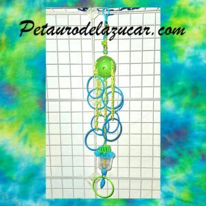 Juguete Bola M Verde y Azul petauros del azúcar