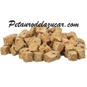 Cubos de Hígado de Cordero y Salmón petauro del azúcar