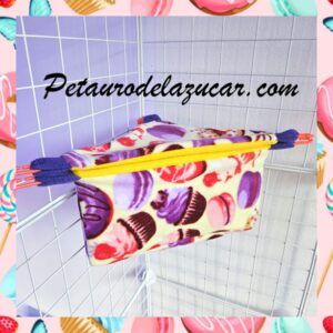 Cesta Esquinera Talla M CupCakes Petauro del Azúcar