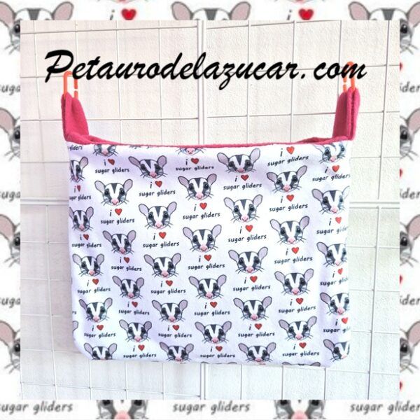 Nido Saco Talla XL I Love Sugar Glider Petauro del Azúcar