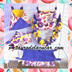 Set Tela Polar CupCakes (6 piezas) Petauro del Azúcar