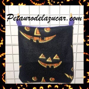 Nido Saco Talla L Pumpkin Faces Halloween Petauro del Azúcar