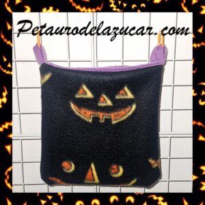 Nido Saco Talla M Pumpkin Faces Halloween Petauro del Azúcar
